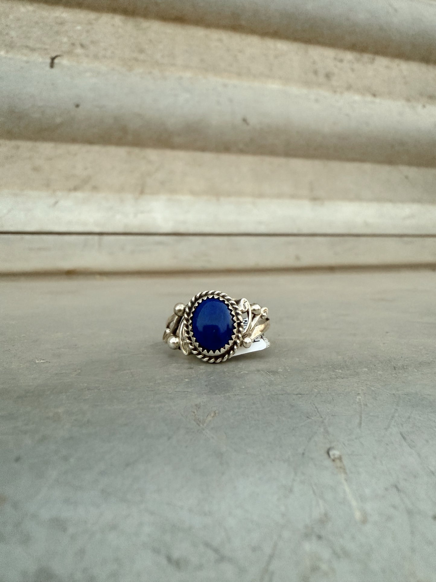 Denim Lapis Ring