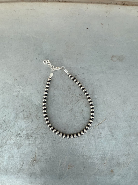 4mm Navajo Pearl Bracelet (made to order)