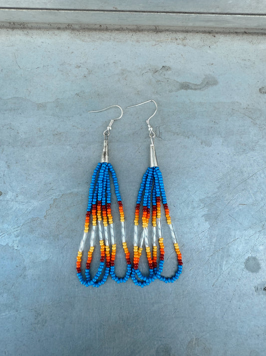 Beaded Dangle Earrings